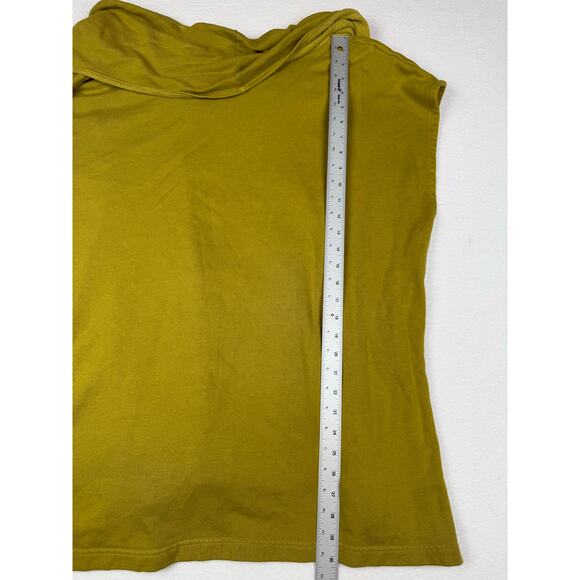 Bryn walker GREEN bamboo organic cotton poncho size s - Picture 4 of 11